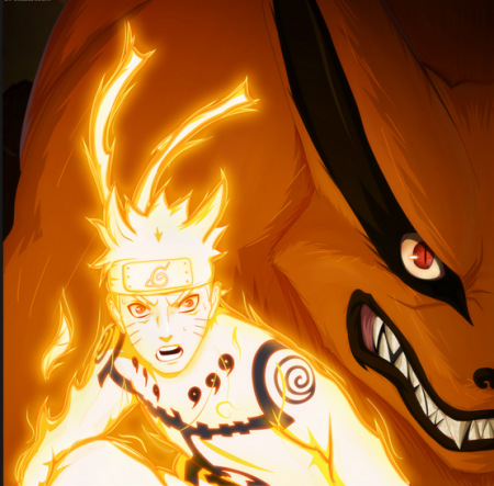 Naruto e Kurama